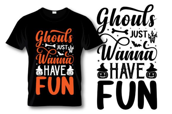 Halloween SVG Cut File Shirt: Graphics & T-Shirt Designs