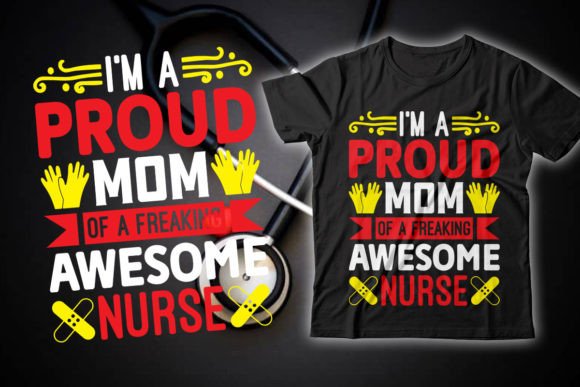 Nurse Typographic Quotes Design Vector: Graphics for T-Shirt Designs