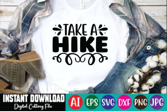 Take a Hike SVG Design